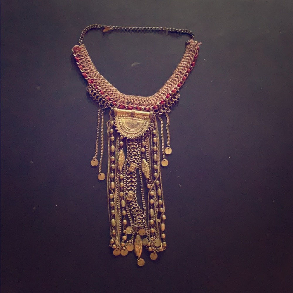 Free people tribal statement necklace